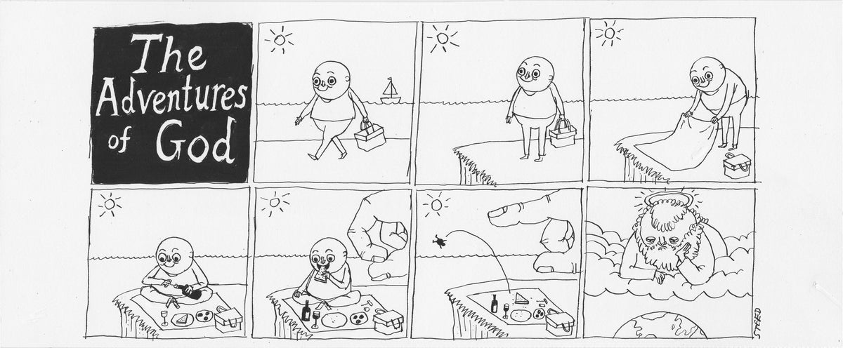 Adventures of God (New Yorker Version) – Curated Cartoons