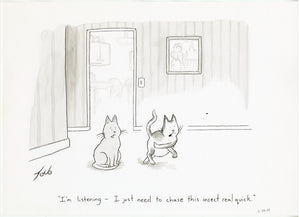 Chase This Insect Real Quick