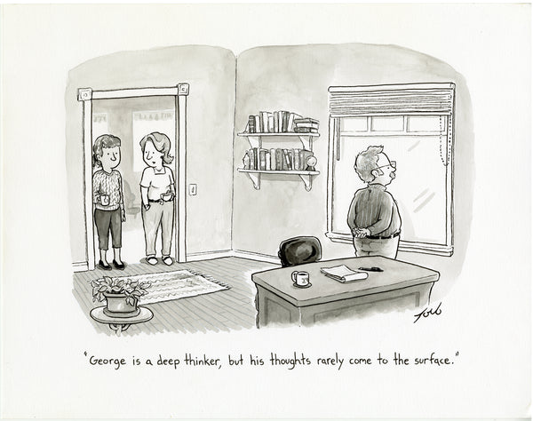 George Is A Deep Thinker