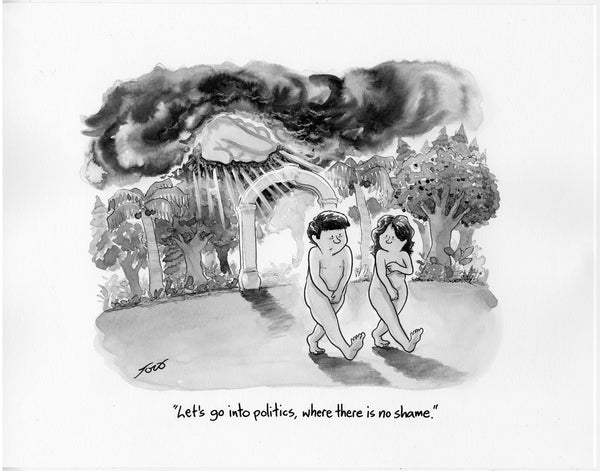 Let's Go Into Politics Where There Is No Shame