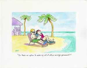 Out of Office Message Permanent