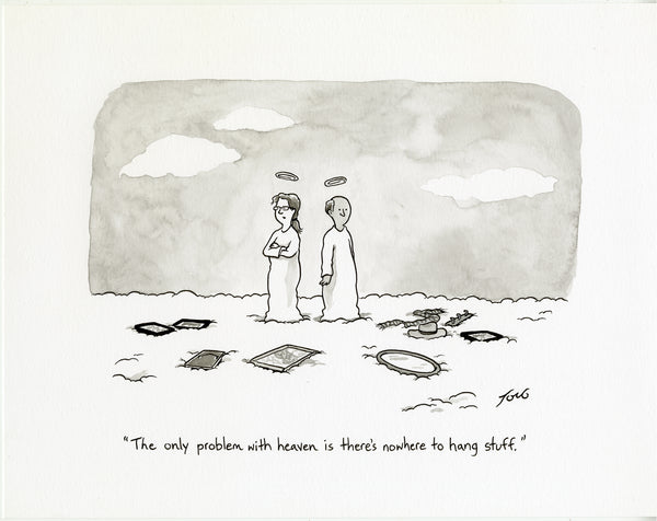 There's Nowhere To Hang Stuff