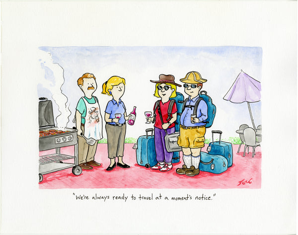 Travel At A Moment's Notice