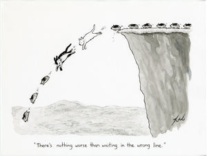 Waiting In The Wrong Line