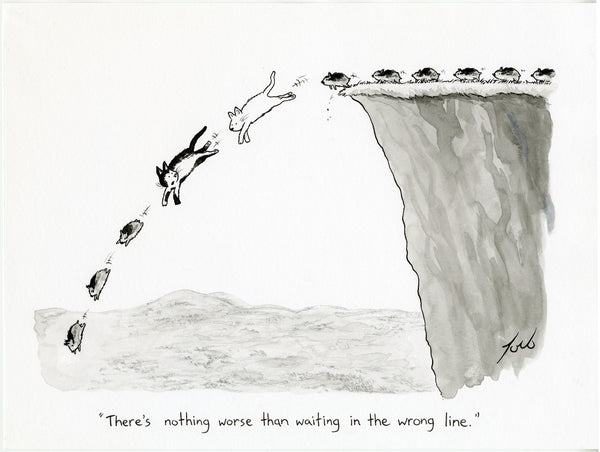 Waiting In The Wrong Line