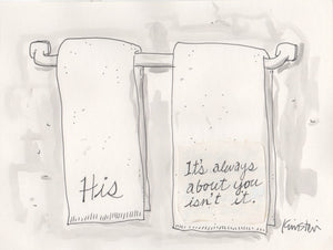 His & Hers Towels