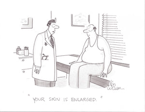 Enlarged Skin