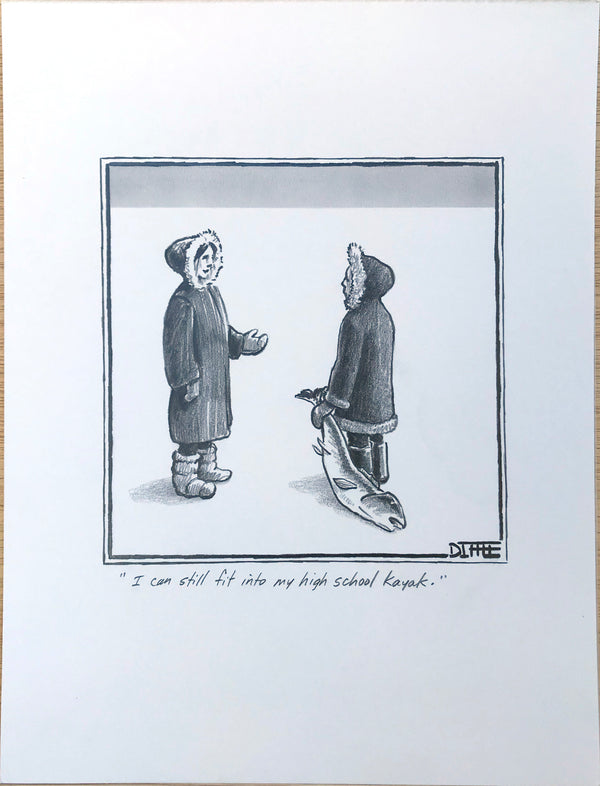 Diffee Cartoons High School Kayak | Original And Unique New Yorker Magazine Cartoon ...