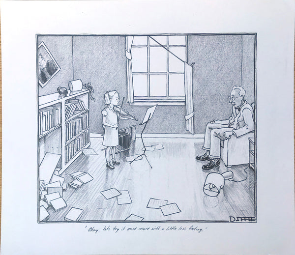 Cartoons Diffee With Less Feeling | Original And Unique New Yorker Magazine Cartoon ...