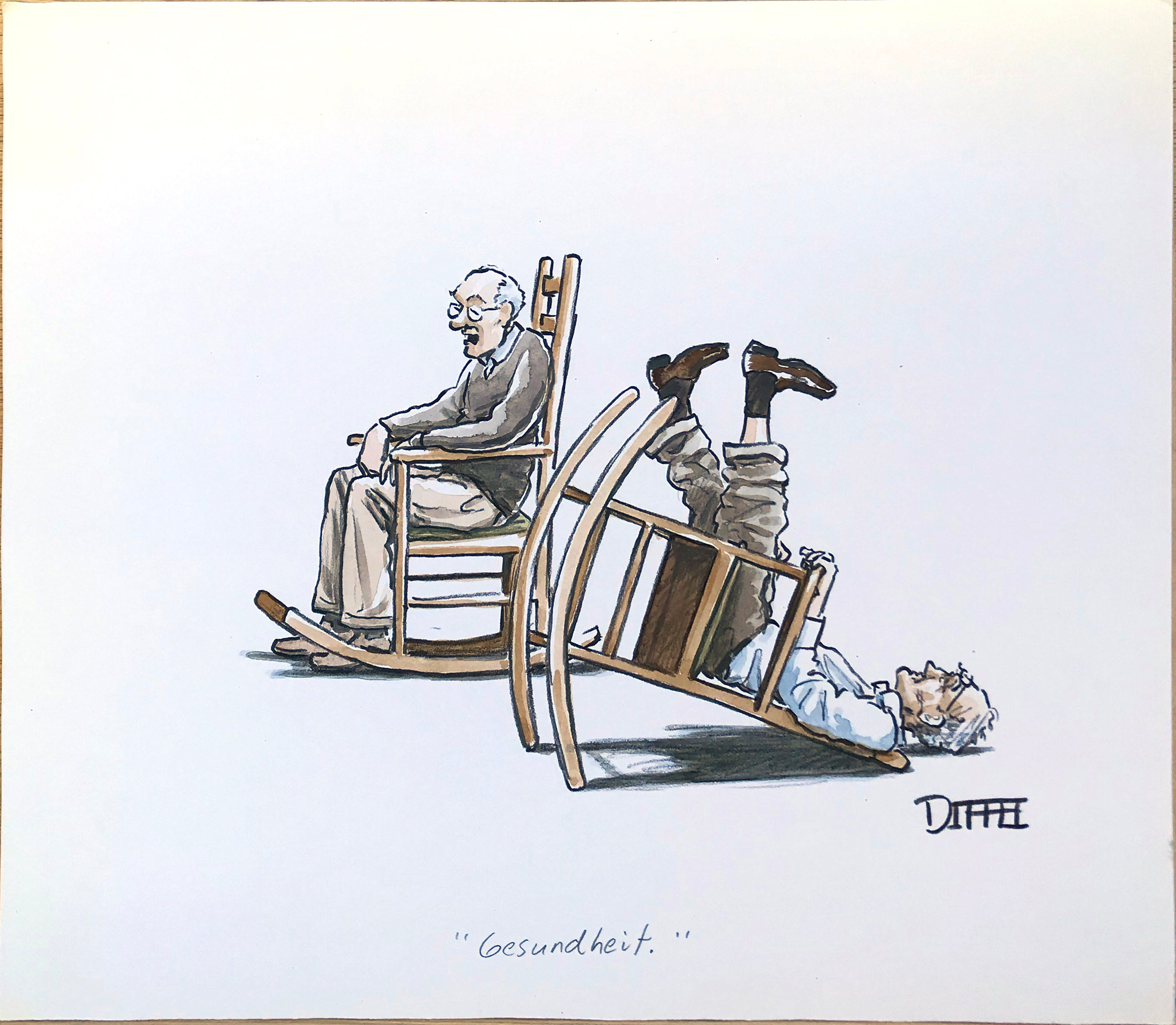 Gesundheit | Original And Unique New Yorker Magazine Cartoon Art ...