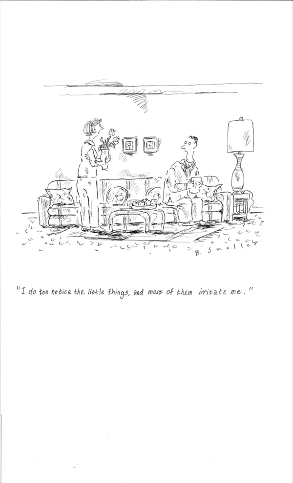 The Little Things | Original And Unique New Yorker Magazine Cartoon ...