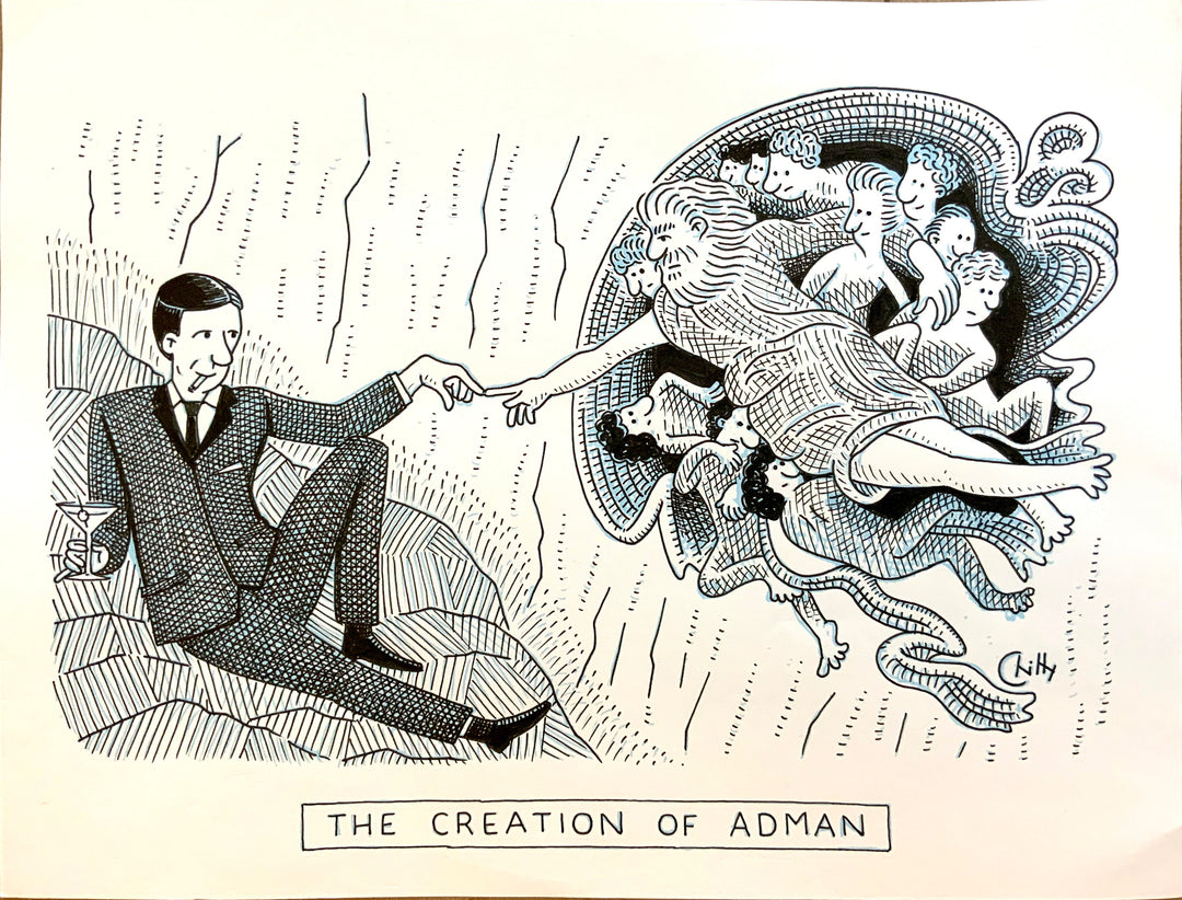 Creation of Adman | Original And Unique New Yorker Magazine Cartoon ...