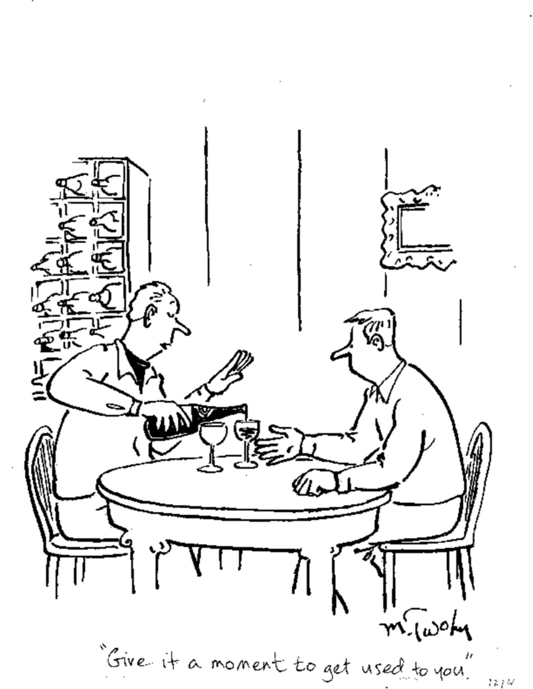 Used To You | Original And Unique New Yorker Magazine Cartoon Art ...